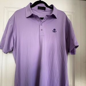 Lavender G/Fore Golf Polo Men's XL